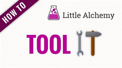 Add Water and Water which gives Puddle. . How to make a tool in little alchemy